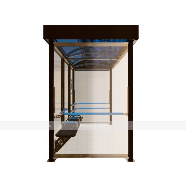 Остановка общественного транспорта для МГН антивандальная, эконом – фото № 5