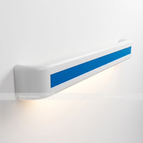 Поручень-отбойник с AL усилителем, контрастной маркировкой и LED-подсветкой ГОРИЗОНТ H140 – фото № 2