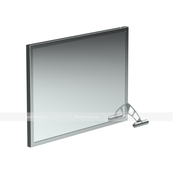 Зеркало поворотное, для МГН, со сменным зеркалом, травмобезопасное, нержавеющая сталь, 500х700 мм – фото № 2