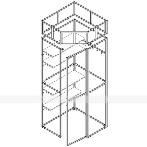 Угловой шкаф со строкой – фото № 1