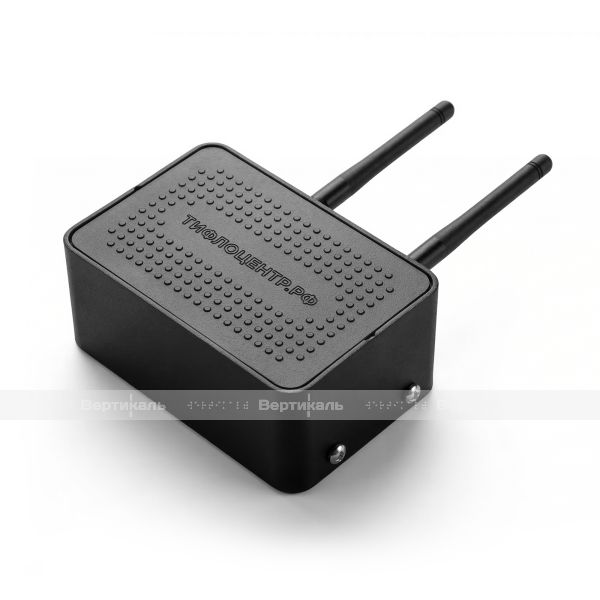 Каскадный коммутатор светозвуковой системы оповещения «СурдоЦентр WI-FI», беспроводной, черного цвета – фото № 4