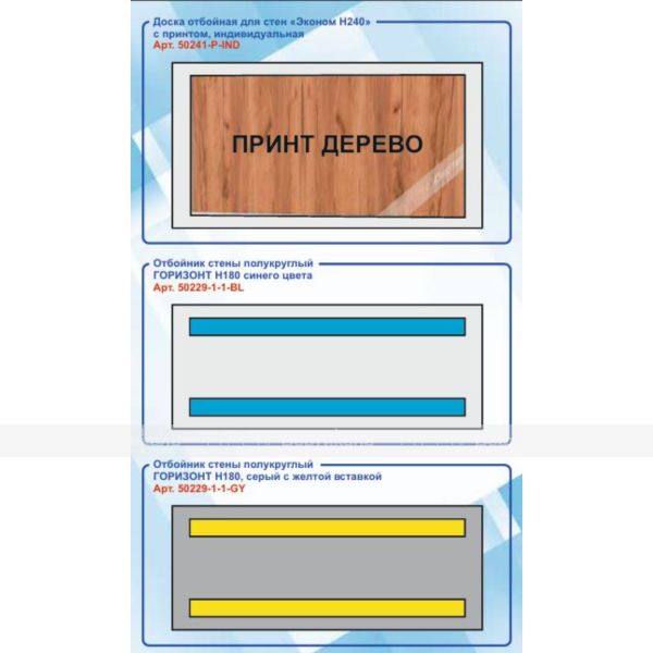 Основная панель стенда "Поручни отбойники" (низ) – фото № 1