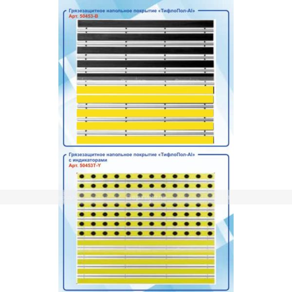 Основная панель стенда "Грязезащитные покрытия" (низ) – фото № 1