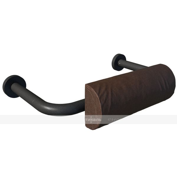 Поручень-опора телескопическая с подушкой для спины МГН в санитарно-гигиенические комнаты – фото № 1