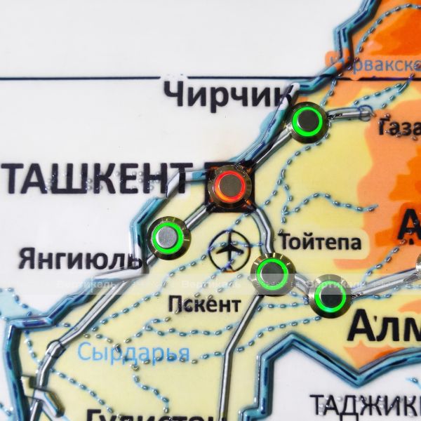 Тактильно-звуковая 2D карта Узбекистана для слабовидящих и незрячих – фото № 10