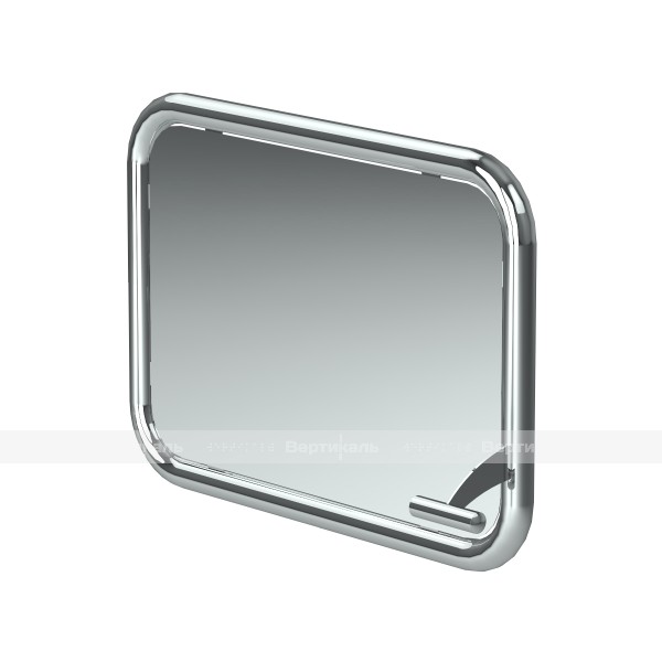 Зеркало поворотное, для МГН, травмобезопасное, нержавеющая сталь, 500x700 мм – фото № 1