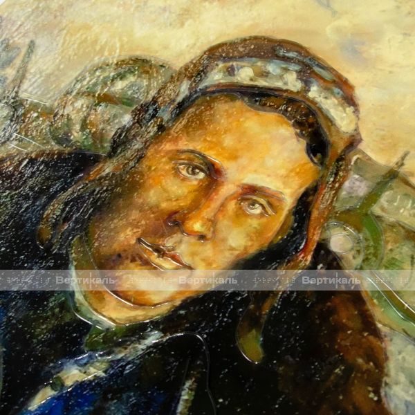 Картина 2D, Ануфриев В.Д. «Портрет Архангельского Николая Васильевича», тактильная – фото № 3