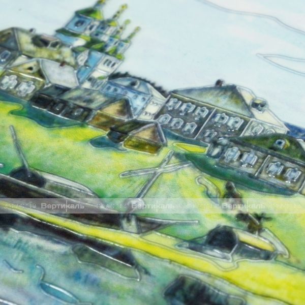 Картина 2D, Гудков П.М. «Барка пришла», тактильная – фото № 3