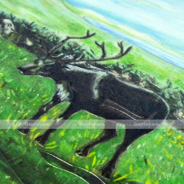 Картина 2D, Тогачев С.Т. «Пастух», тактильная – фото № 3