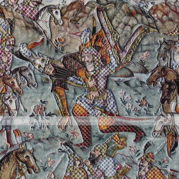 Картина 2D «Шахнаме», тактильная – фото № 5