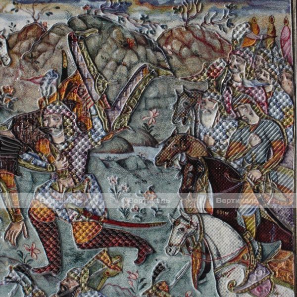 Картина 2D «Шахнаме», тактильная – фото № 6