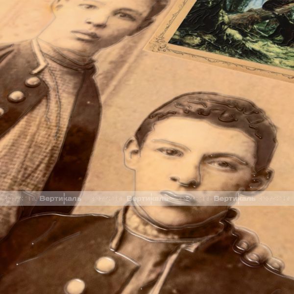Картина 2D «Ульянов и Елизаров», тактильная – фото № 3