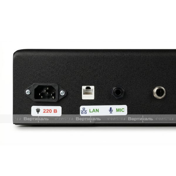 Пульт управления «СурдоЦентр» ПУ-30 черного цвета 293x347x90 мм – фото № 6