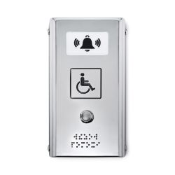 Антивандальная кнопка с вибрацией AISI 304 10698-1